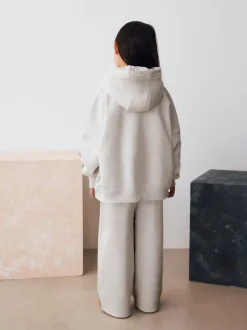 Next - Sweat à capuche (3-16 ans) Gris avec noms de villes New