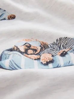 Next Gris Charlie le Cockapoo - Pyjama à manches longues New