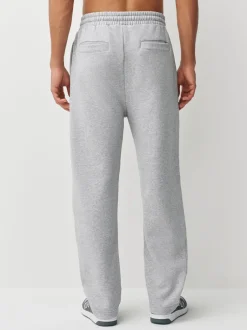 Next Gris chiné/bleu marine - Lot de 2 pantalons de jogging épais à dos brosse droit Sale