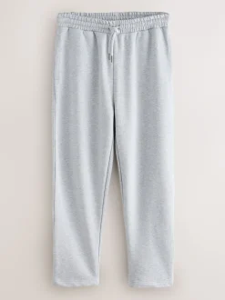 Next Gris chiné/bleu marine - Lot de 2 pantalons de jogging épais à dos brosse droit Sale