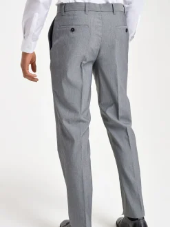 Next - Ajustement régulier - Pantalon intelligent stretch Gris clair Online
