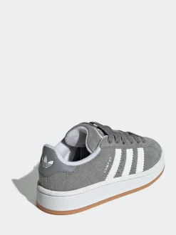 adidas originals - Baskets Adidas Original Campus 00s à lacets élastiques pour enfant Gris clair Outlet