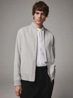 Next - Blouson bomber élégant Gris clair Discount
