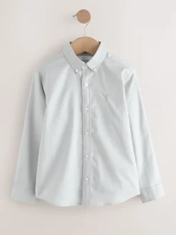 Next - Chemise Oxford (3-16ans) Gris clair Outlet