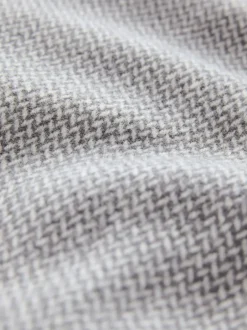 Next Gris clair - Gilet en laine à chevrons Manteau matelassé Best