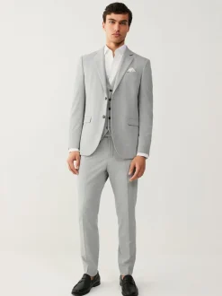 Next Gris clair - Gilet extensible Motionflex à coupe régulière Best