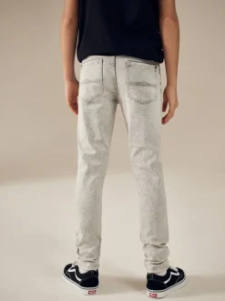 Next - Jeans extensibles (3-17yrs) Gris clair Clearance