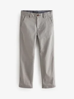 Next - Pantalon chino extensible (3-17ans) Gris clair Best