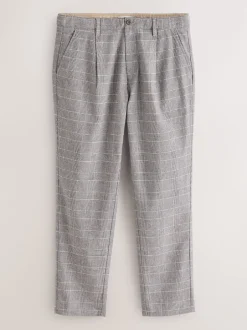 Next Gris clair - Pantalon plissé Signature Heritage Clearance