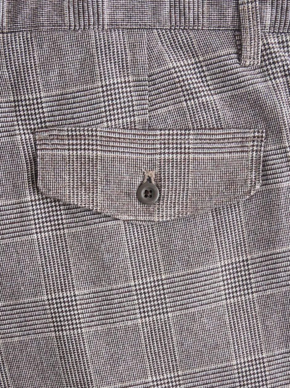 Next Gris clair - Pantalon plissé Signature Heritage Clearance