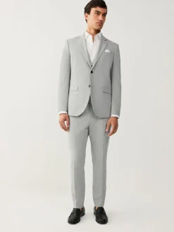 Next Gris clair - - Veste de costume stretch Motionflex Skinny Fit (Skinny Fit) Sale