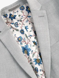 Next Gris clair - - Veste de costume stretch Motionflex Skinny Fit (Skinny Fit) Sale