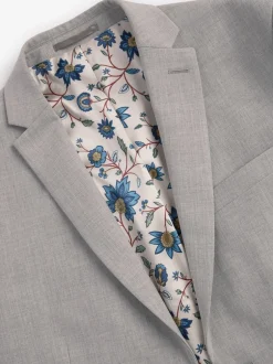 Next Gris clair - - Veste de costume stretch Motionflex Slim Fit (Slim Fit) Hot