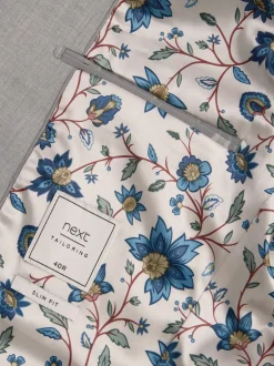 Next Gris clair - - Veste de costume stretch Motionflex Slim Fit (Slim Fit) Hot