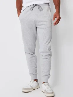 Threadbare - Cotton Blend Joggers Gris clair Online