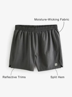 Next Gris d'ardoise - 5 Inch - Short de sport Active Gym New