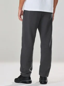 Next - Ajustement droit - Pantalon de jogging épais décontracté à dos brossé Gris d'ardoise Outlet