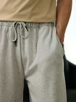 Next Gris d'ardoise - Jogging doublé en velours à ourlet ouvert Sale