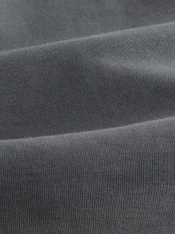 Next Gris d'ardoise - Pantalon de jogging en interlock doux au toucher à poignets