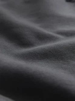 Next Gris d'ardoise - Slim Fit (Slim Fit) - Pantalon de Joggings en coupe ajustée à dos brosse Sale