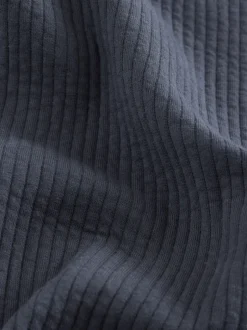 Next Gris d'ardoise - Veste-chemise à bouton-chemise à texture linéaire Hot