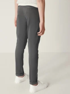 Next - Pantalon chino extensible (3-17ans) Gris de charbon de bois Hot