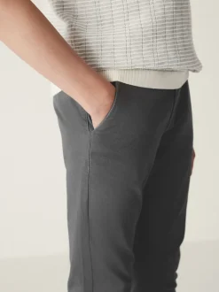 Next - Pantalon chino extensible (3-17ans) Gris de charbon de bois Hot