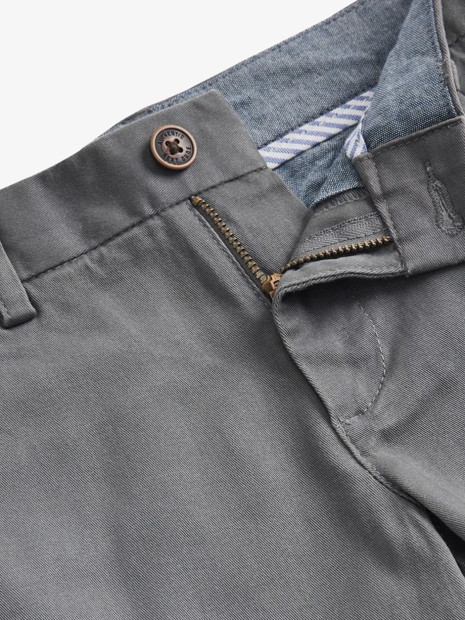 Next - Pantalon chino extensible (3-17ans) Gris de charbon de bois Hot