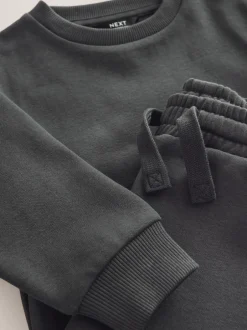 Next - Ensemble sweat-shirt et jogging (3mois-7ans) Gris de charbon de bois Best