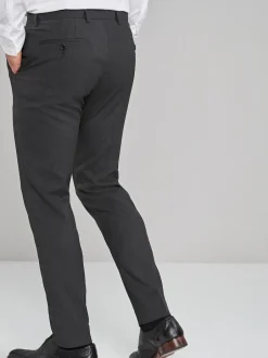 Next Gris de charbon de bois - - Pantalon intelligent stretch Skinny Fit (Skinny Fit)