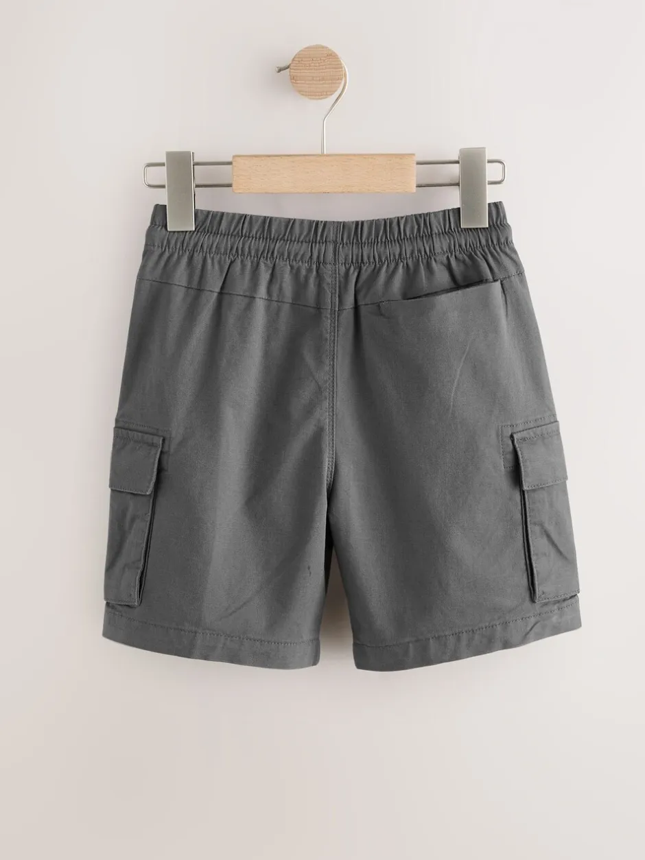 Next Gris de charbon de bois - Short cargo (3-16ans) Clearance
