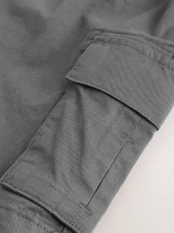 Next Gris de charbon de bois - Short cargo (3-16ans) Clearance