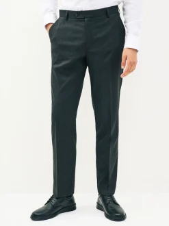 Next Gris de charbon de bois - - Pantalon intelligent stretch Coupe sur mesure Discount