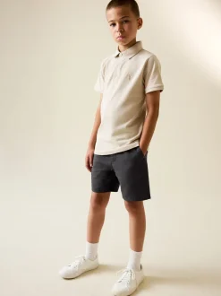 Next Gris de charbon de bois - Short Chino (3-16ans) Clearance