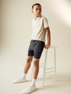 Next Gris de charbon de bois - Short Chino (3-16ans) Clearance