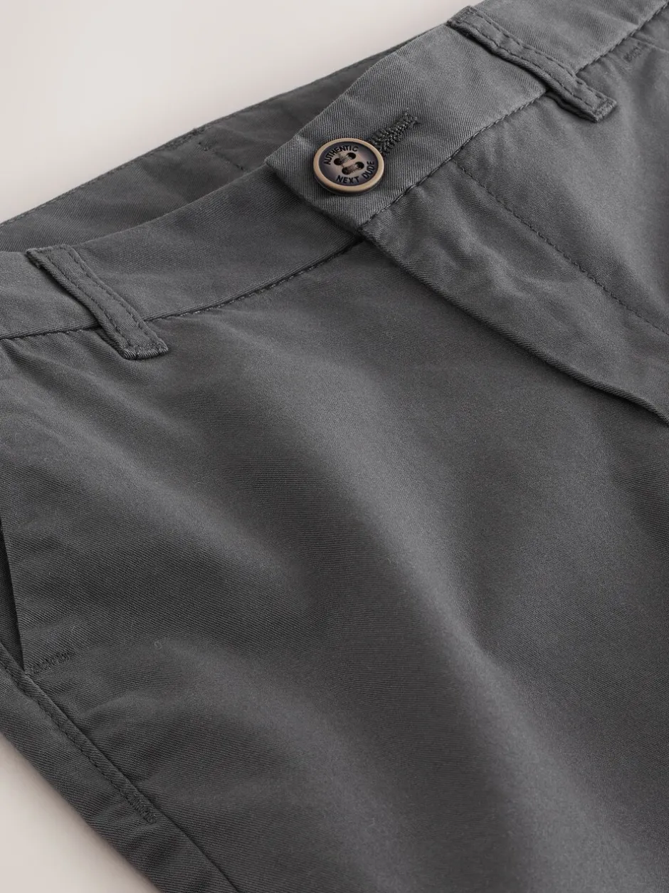 Next Gris de charbon de bois - Short Chino (3-16ans) Clearance