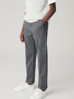 Next - Pantalon chino extensible (3-17ans) Gris de charbon de bois Hot