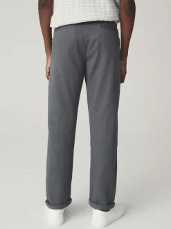 Next - Pantalon chino extensible (3-17ans) Gris de charbon de bois Hot