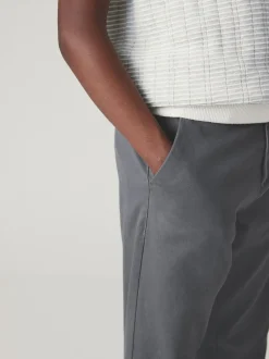 Next - Pantalon chino extensible (3-17ans) Gris de charbon de bois Hot