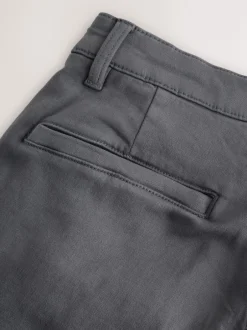 Next Gris de charbon de bois - Pantalon cargo coupe ajustée Motionflex stretch Clearance