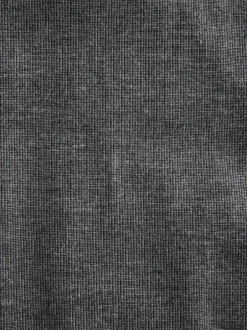 Next Gris de charbon de bois - Pantalon élégant en coton brossé texturé coupe classique Outlet