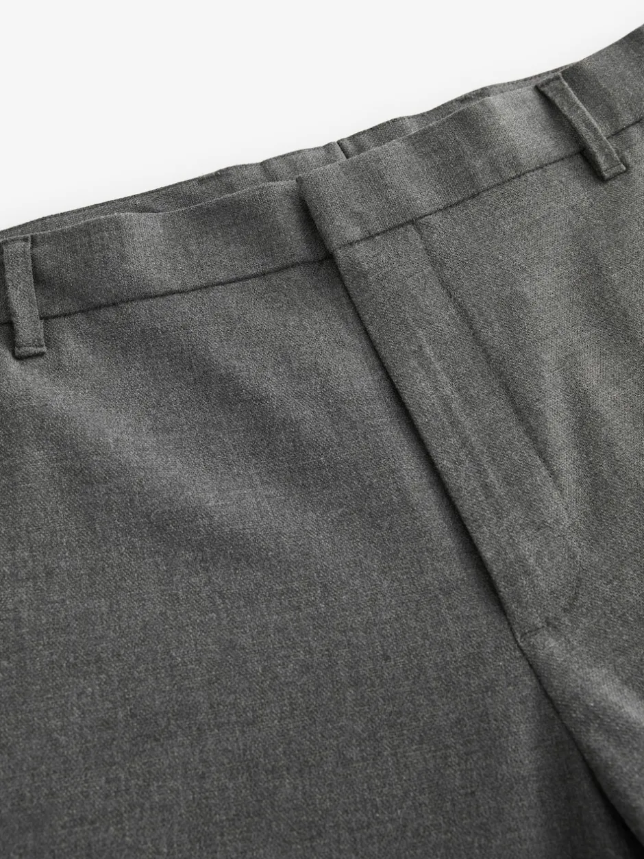 Next Gris de charbon de bois - Moulant - Pantalons extensibles à taille élastiquée Motionflex Sale
