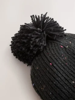 Next Gris de charbon de bois - Bonnet Sonic The Hedgehog Pom Bonnet (3-16ans) Clearance