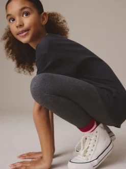 Next - Lot de 3 leggings (3-16ans) Gris de charbon de bois Outlet