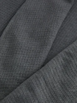 Next Gris de charbon de bois - Robe légère de robe de gaufre Online