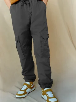 Next - Pantalon cargo (3-16ans) Gris de charbon de bois