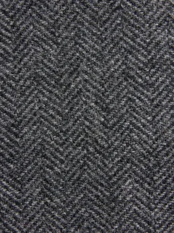 Next Gris de charbon de bois - Ajustement régulier - Blazer à chevrons riche en laine Online