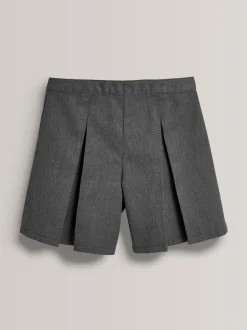 Next Gris de charbon de bois - School Skort (3-16 ans) Outlet