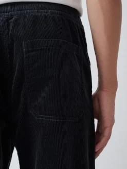 Next Gris de charbon de bois - Joggings en velours côtelé