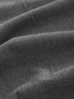 Next Gris de charbon de bois - Slim Fit (Slim Fit) - Pantalons extensibles à taille élastiquée Motionflex